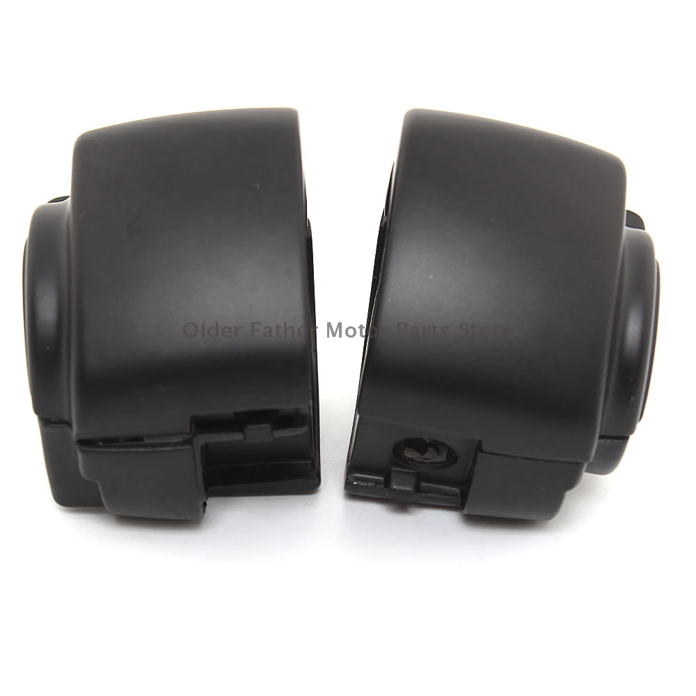 Черная крышка переключателя мотоцикла кнопки крышки корпусов для Harley Softail Dyna