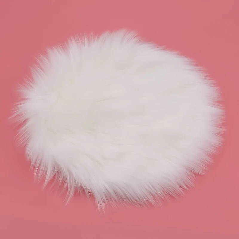 Cover For Living Room Home Chair Cover Modern Fluffy Mats Room Mats Decor Faux Fur Fluffy Mats