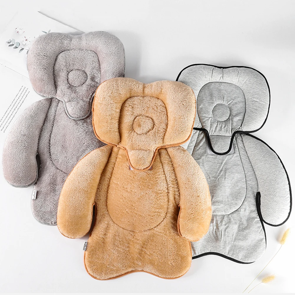 3 типа детская складная хлопковая подушка для коляски чехол сиденья дышащий