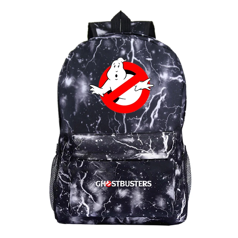 Funny Ghostbuster Backpack Fashion New Pattern Men Women Travel Knapsack Students Boys Girls Back to School Rucksack