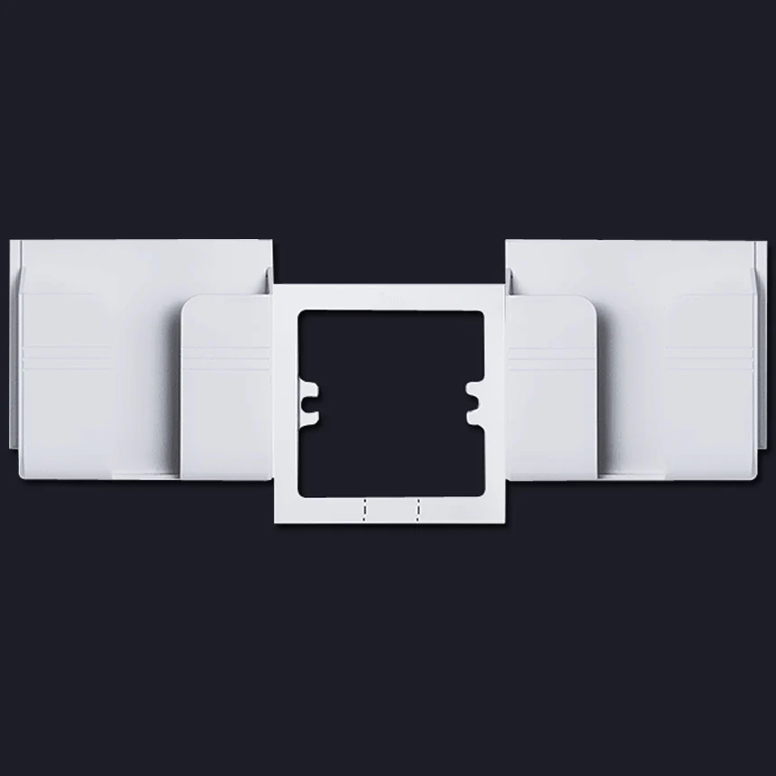 JIUBEI White Black Golden Wall Socket Phone Holder Smartphone Accessories Stand Support For Mobile Two | Строительство и ремонт