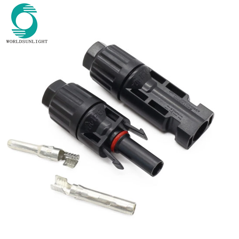 1 пара Солнечный коннектор ПВ панели коннекторы мужской и женский IP67 CE 1000Vdc для кабеля 2.5мм2 4мм2 6мм2 вкл.