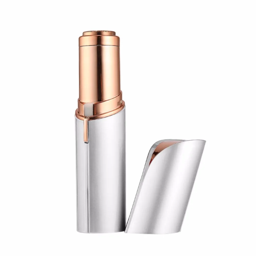 

USB Rechargeable Lipstick Electric Removal Shaver Hair Facial Epilator Removal for Women