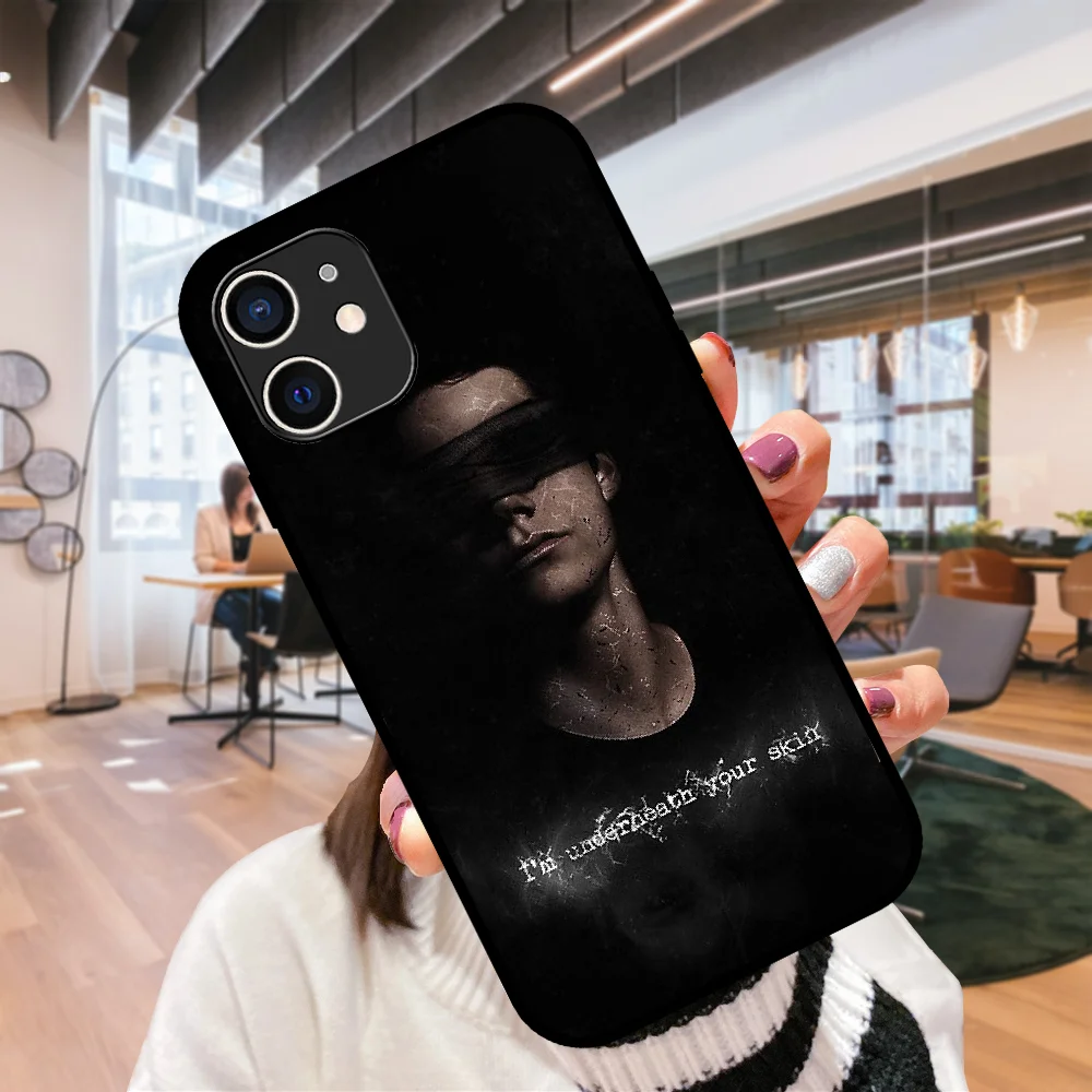 For iPhone 11 12 8 Plus Mini Pro X XR XS Max 4 5 7 6 6S SE Phone Case Black Cover Funda Soft Coque 3D Oɻrien TEEN WOLF | Мобильные