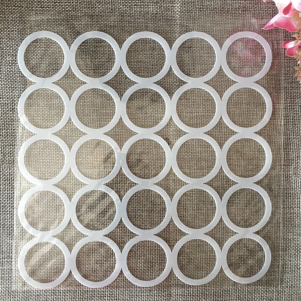 

20*20cm Geometry Round DIY Layering Stencils Painting Scrapbook Coloring Embossing Album Decorative Template