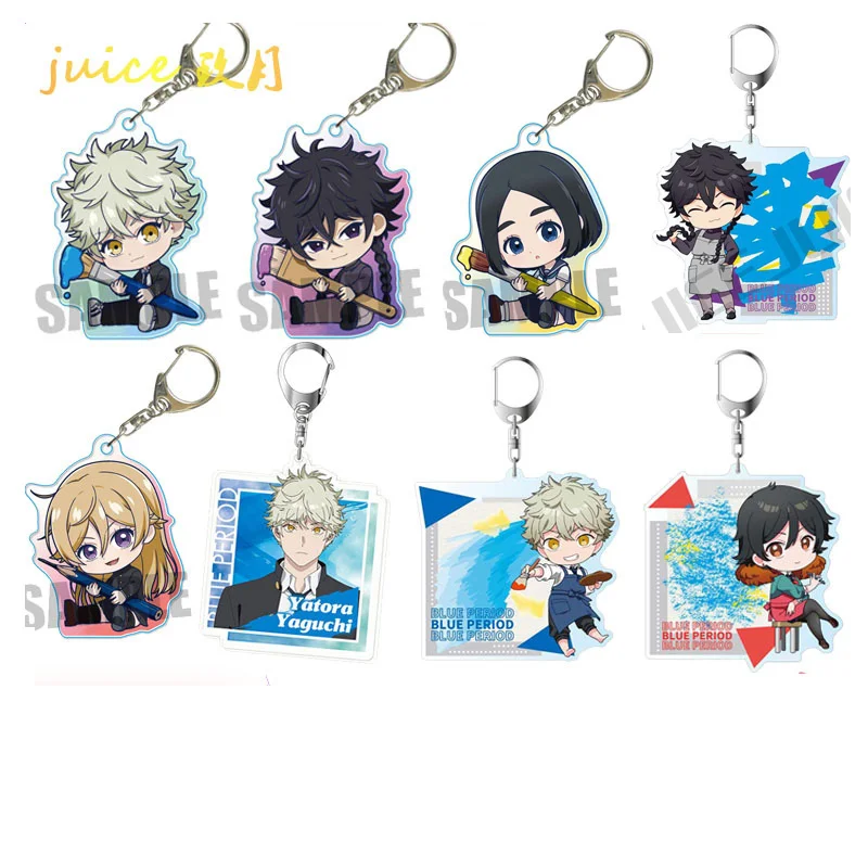 

Аниме Синий период Yaguchi Yatora Ayukawa ryushji Mori Maru акриловый брелок с подвеской сумка Шарм Q версия брелок для косплея Рождественский подарок