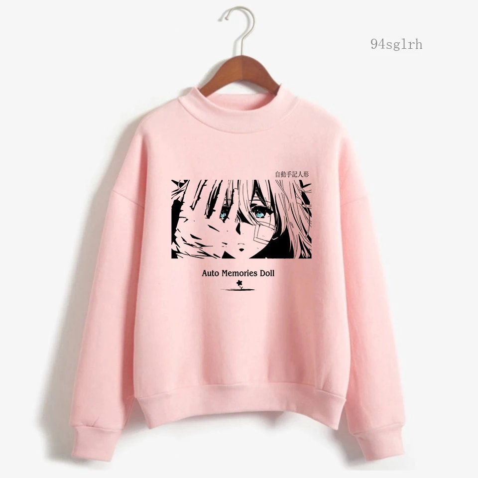 

Худи мужское фиолетовое в стиле японского аниме, повседневный свитшот в стиле Харадзюку, кавайный мультяшный графический Рисунок, уличная ...