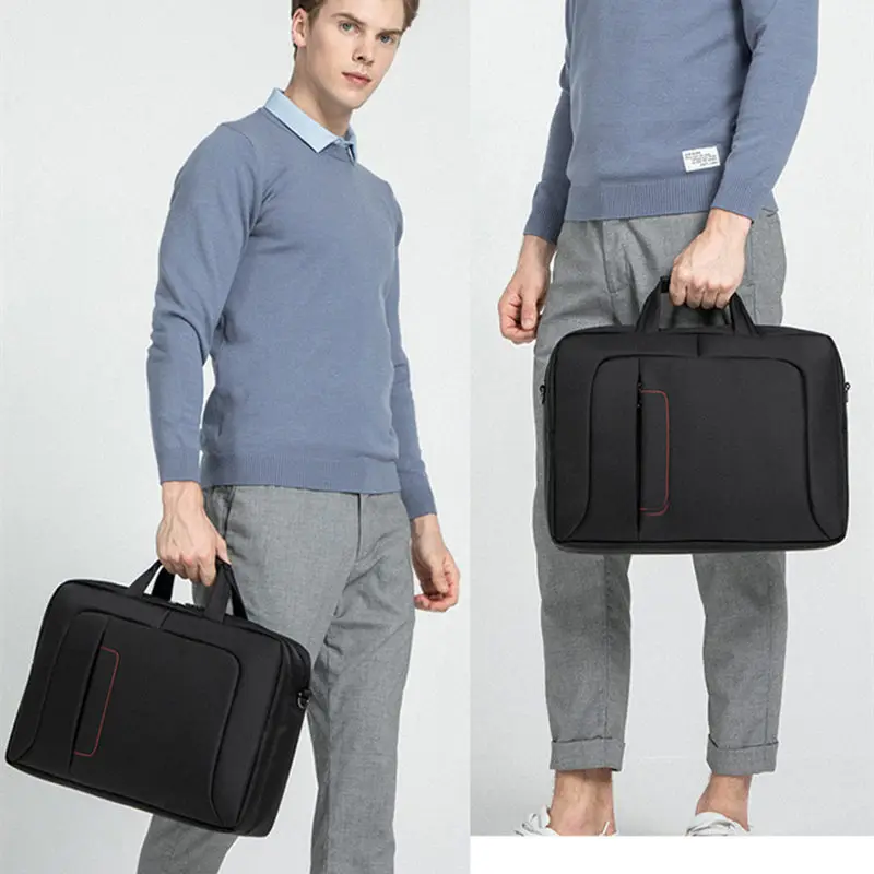 Деловой портфель для мужчин большая сумка мессенджер офиса и путешествий