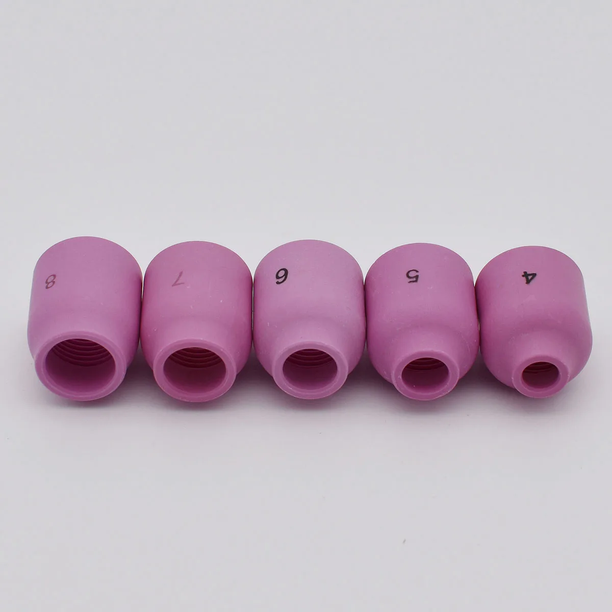 10 шт. TIG газовой линзы Керамика чашки 53N58 53N59 53N60 53N61 53N61S #4 #5 #6 #7 #8 для сварочный
