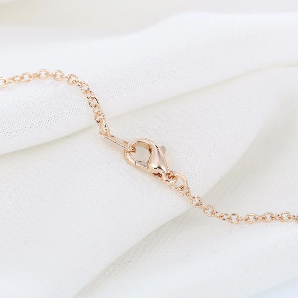 Ожерелье Chandler из цинкового сплава с милыми кроличьими ушками и кулоном для женщин ожерелье животными