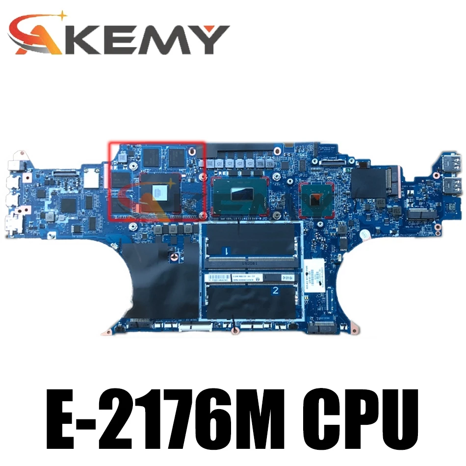 

For HP ZBook Studio X360 G5 Motherboard Intel CM246 With SR3YX Xeon E-2176M CPU N18P-Q1-A1 P1000 4GB DDR4 L30969-601 DA0XW1MBAI0