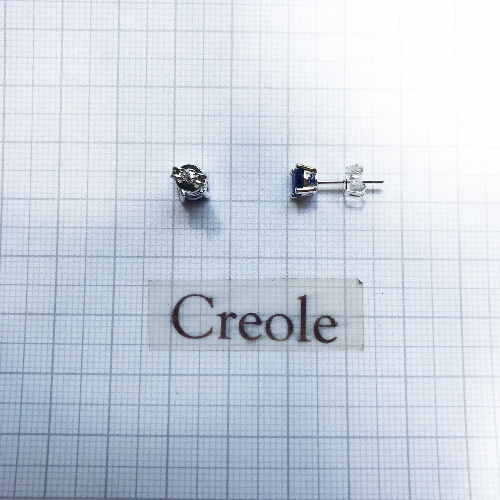 Серьги-гвоздики с разноцветным камнем маленькие 2019 аксессуары модные ювелирные