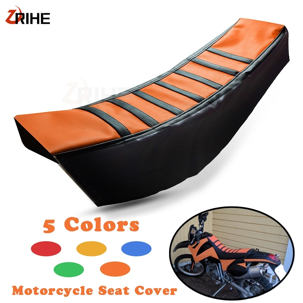 

Dirt Bike Moto Ribbed Rubber Gripper Soft Seat Cover For 300/500/125 EXC SIX DAYS 200/250/300/450/500 XC-W 150/250/300 XC