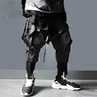 Брюки-карго мужские с множеством карманов, повседневные тренировочные штаны в стиле Харадзюку, уличная одежда в стиле хип-хоп, Techwear, джоггеры