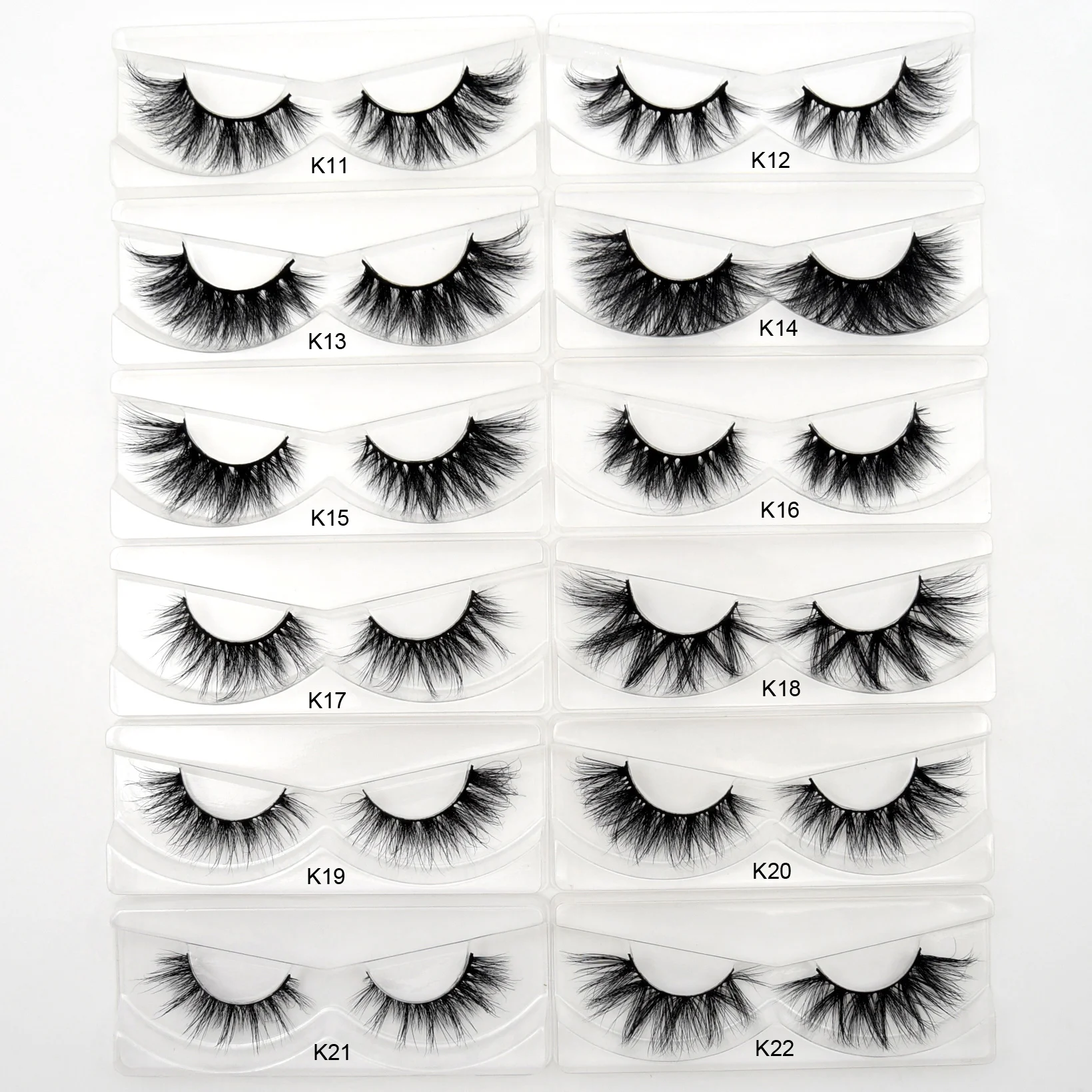 Ресницы Visofree 3D норковые ресницы Роскошные ручной работы большой объем без