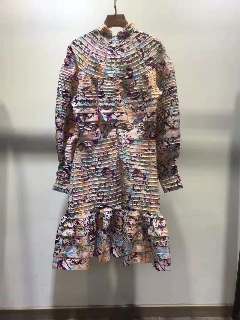 Новое поступление платье 2020 Осенняя модная дизайнерская одежда женское