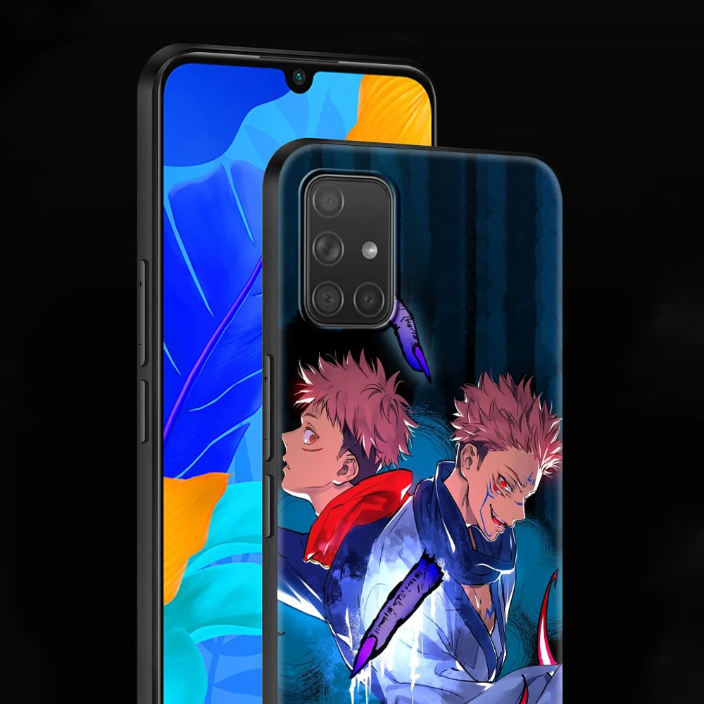 

Jujutsu Fushiguro Phone Case For Samsung Galaxy A72 A52 A71 A51 A42 A32 A31 A21 A02 A01 A11 A91 A41 A21s A02s Softshell