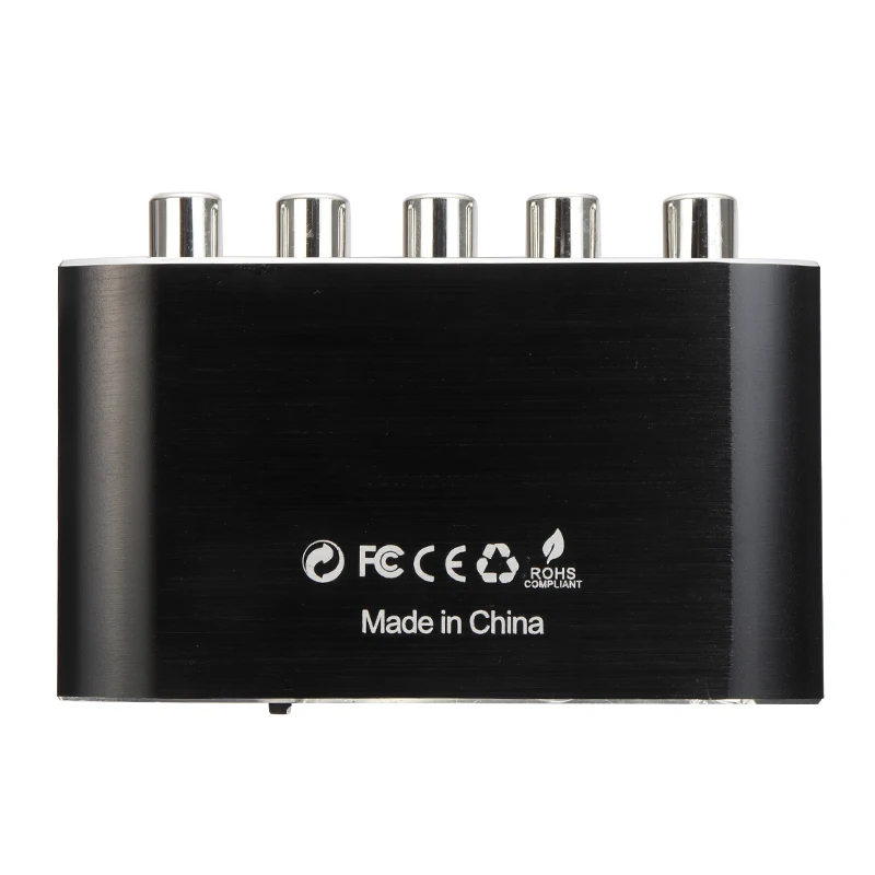Новый RGB RCA VGA к HDMI-совместимый AV компонентный преобразователь коробка YPbPr 1080P