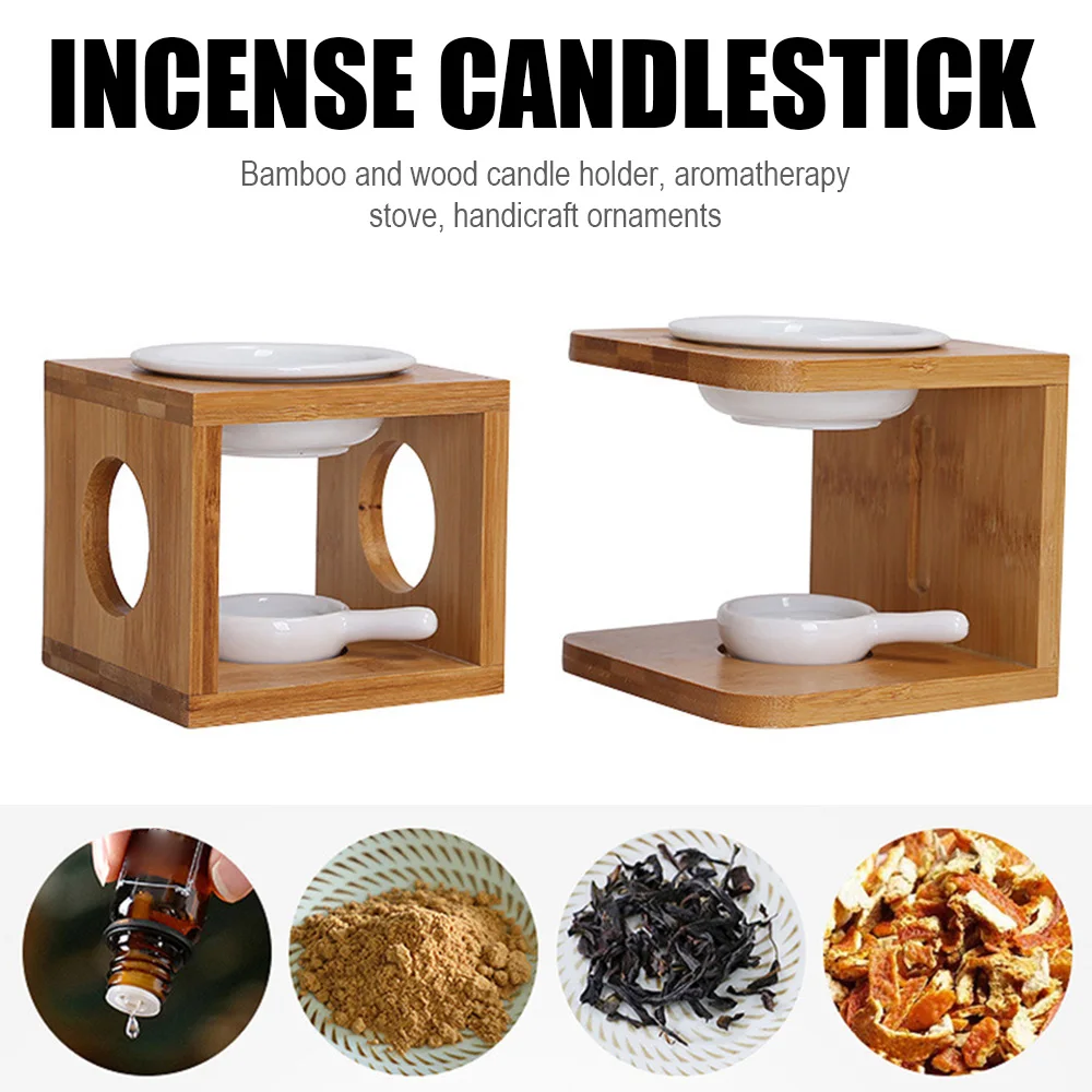 

Aromatherapy Essential Oil Candlestick Ceramic Aromatherapy Table Candle Lamp Holder Aromatherapy Stove Handicraft Decorations