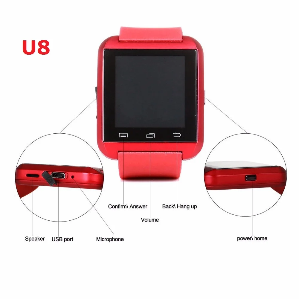 Smart Watch Men Women Bluetooth Connect Call For IPhone Android System Wearable Device Calculator | Электроника