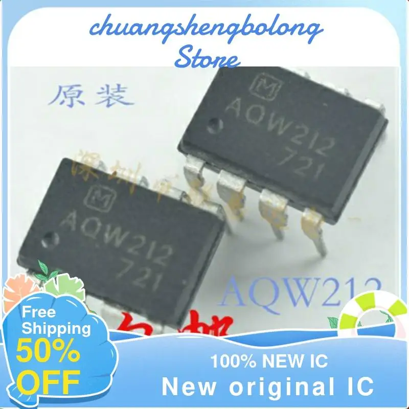 

10-200 шт. новый оригинальный IC AQW212 DIP-8