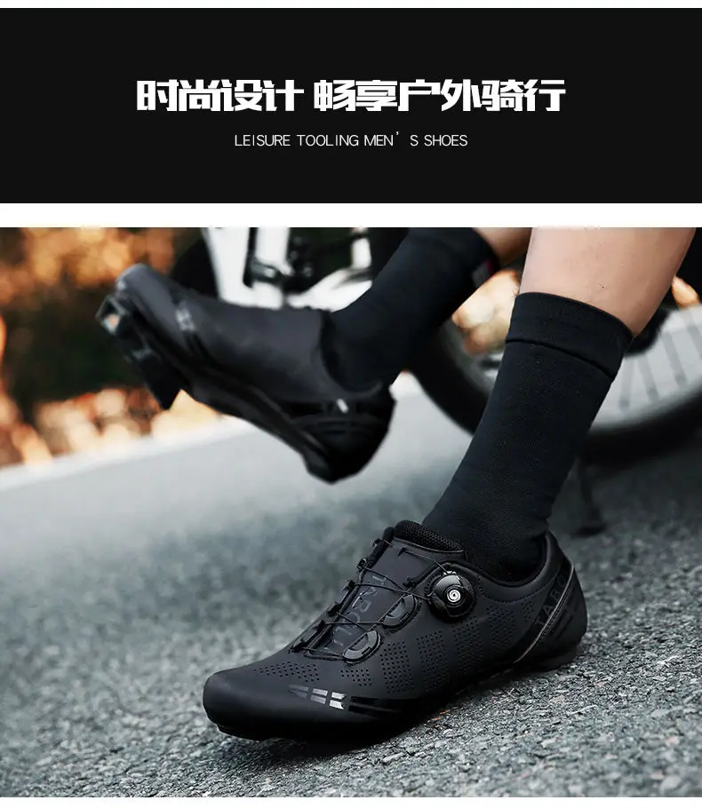 spesifikasi 2021 Profesional Atletik Sepeda Sepatu MTB Bersepeda Sepatu Pria Wanita Cinta Diri Penguncian Sepeda Jalan Sepatu Sapatilha Ciclismo Sepatu