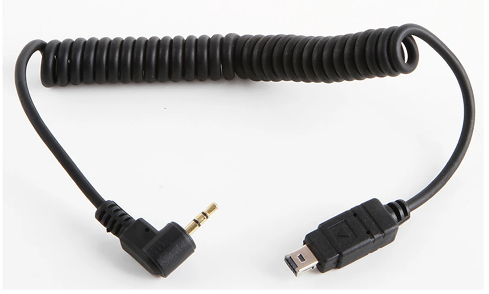 1 м Беспроводной Таймер Пульт дистанционного спуска затвора кабель Шнур для canon