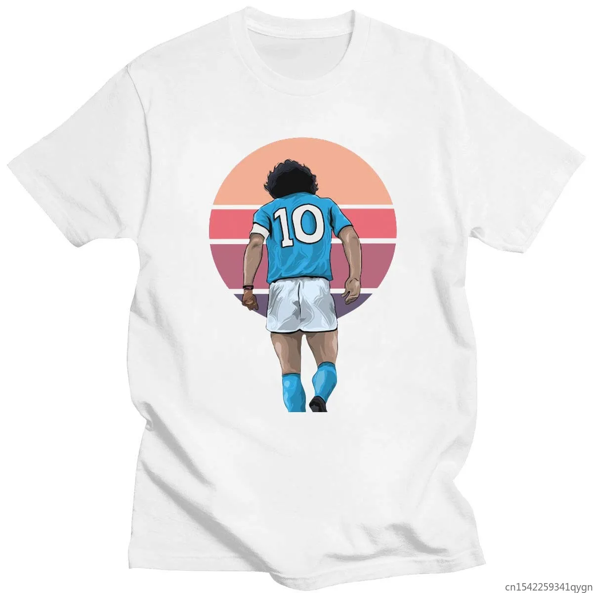 

2021 Summer Clothes T Shirt Diego Maradona Hand of God Argentina Footballer Napoli Top T-Shirt TEES TOPS