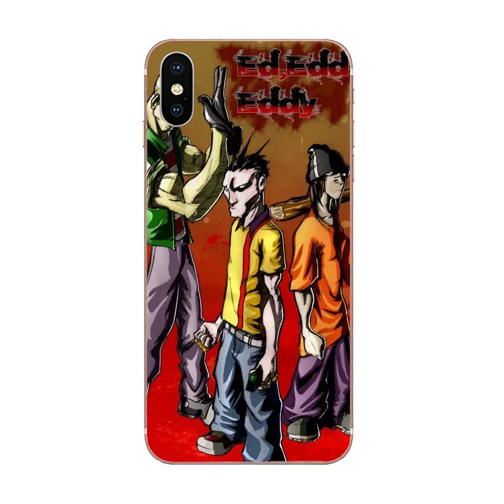 ТПУ протектор Забавный мультфильм фильм Ed Edd N Eddy для Galaxy J1 J2 J3 J330 J4 J5 J6 J7 J730 J8 2015 2016