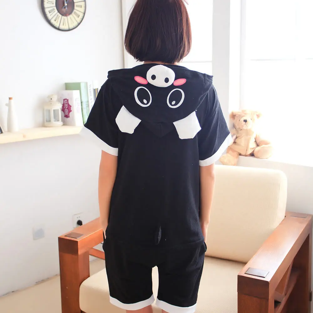 Летний костюм с короткими рукавами рисунком из аниме косплей Кигуруми для