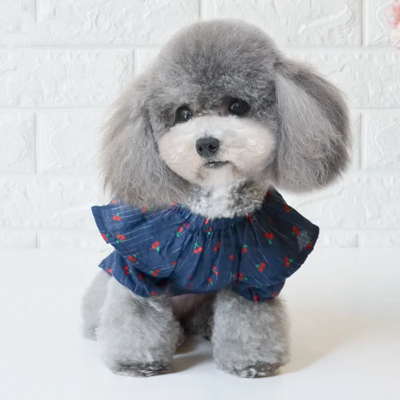 Жилеты для собак хлопковая летняя пляжная одежда женская домашних животных