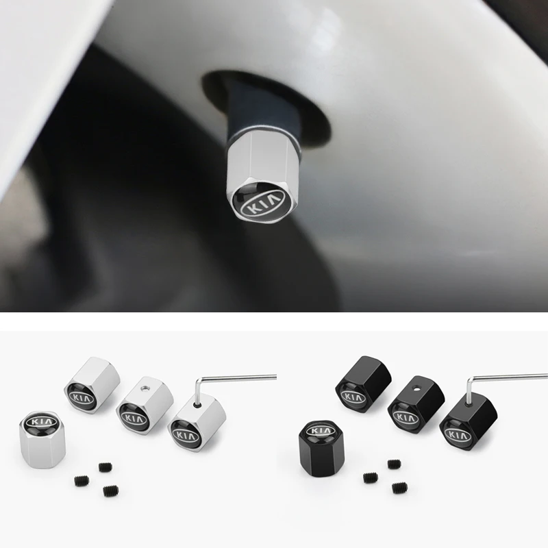 4 шт. автомобильный Стайлинг колпачки для клапанов колес KIA sportage ceed kia sorento 2017 2018