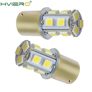 Лампа заднего фонаря заднего хода, 2 шт., супер яркая, 1156, BA15S, 1157, BAY15D, 13 светодиодов, 5050, автомобисветильник светодиодный указатель поворота, стоп-сигнал, 12 В, для вождения