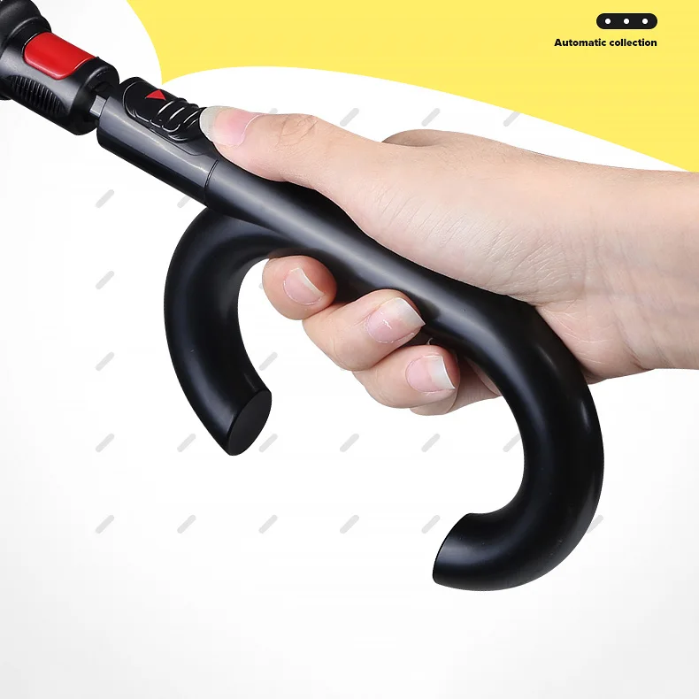 Economici Ombrello Automatico Per Auto Pioggia Donna Impermeabile Golf Antivento Ombrello Inverso Nero Grande Ombrelle Poussette Rain Gear DE50YS