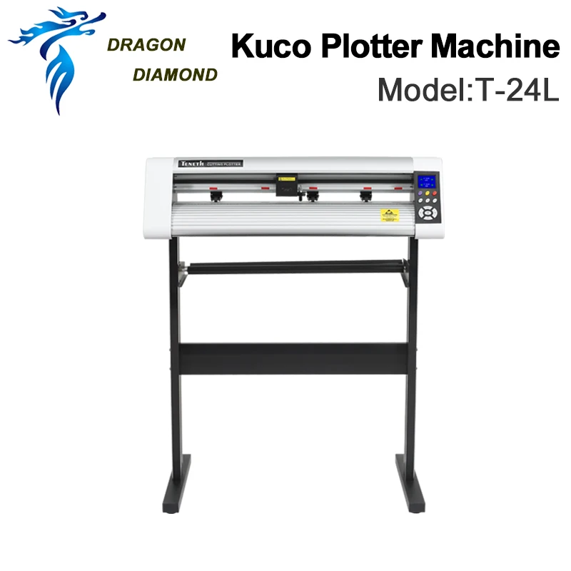 Виниловый стикер режущий плоттер T24L десятый с контурным режущим плоттером резак