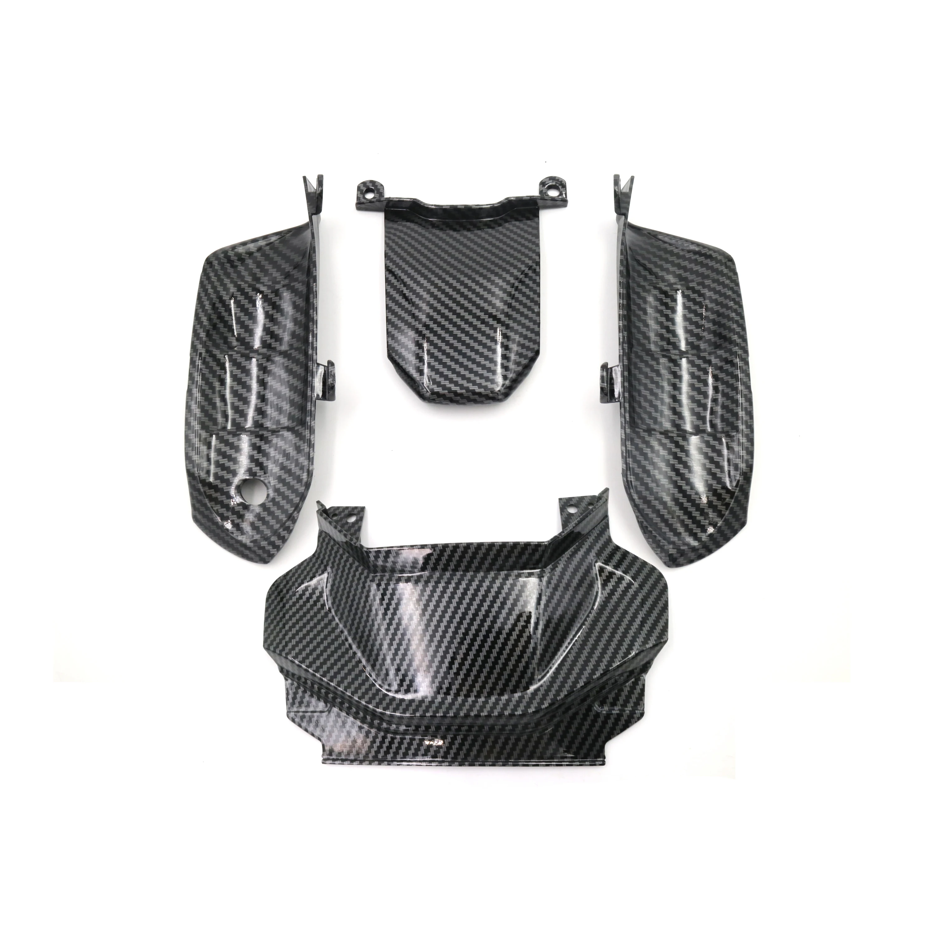 

MT07 MT-07 2014 2015 2016 2017 углеродное волокно краска для мотоциклов задние обтекатели