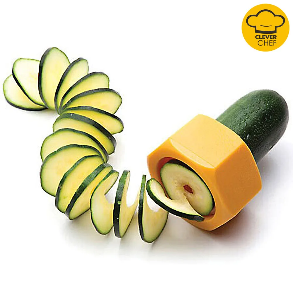 

Kitchen Gadgets Spiral Knife Vegetable Cutter Kitchen Fixture Cucumber Slicer Creative Household Goods Vegetables Slicer