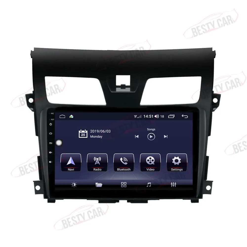 10 1 'Android 0 автомобильный мультимедийный плеер стерео радио GPS навигация для 2013 2018