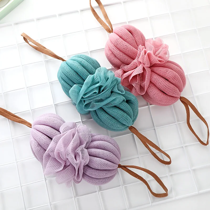 

Large Size Japan Bath Towel Bath Adult Rub Back Loofah Bath Flower Ball Foam Bath Towel Korean-style Cute Soft