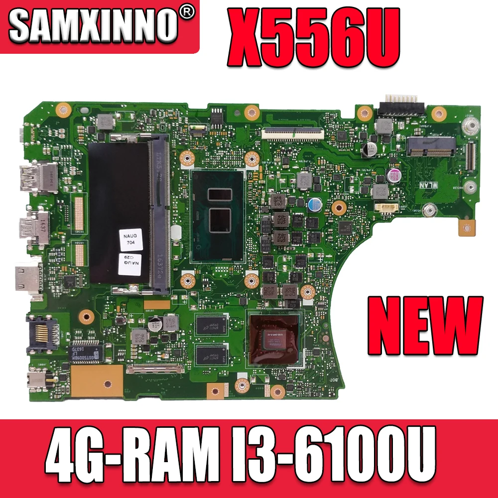 Материнская плата для ноутбука X556UJ ASUS X556UB X556UV X556UR X556UF X556UQ X556U оригинальная
