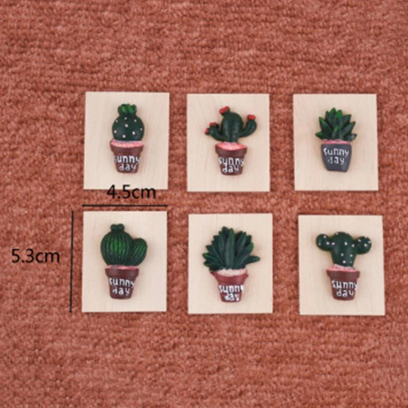 Новинка 2019 миниатюрный кукольный домик горшок для кактуса росписи современный