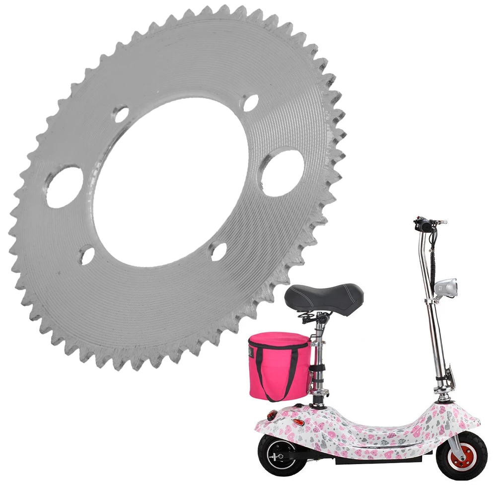 

Free Shipping 36V 55 Teeth High Quality Aluminum Durable Electric Scooter Rear Chain Sprocket Wheel Suitable For 25H Chain