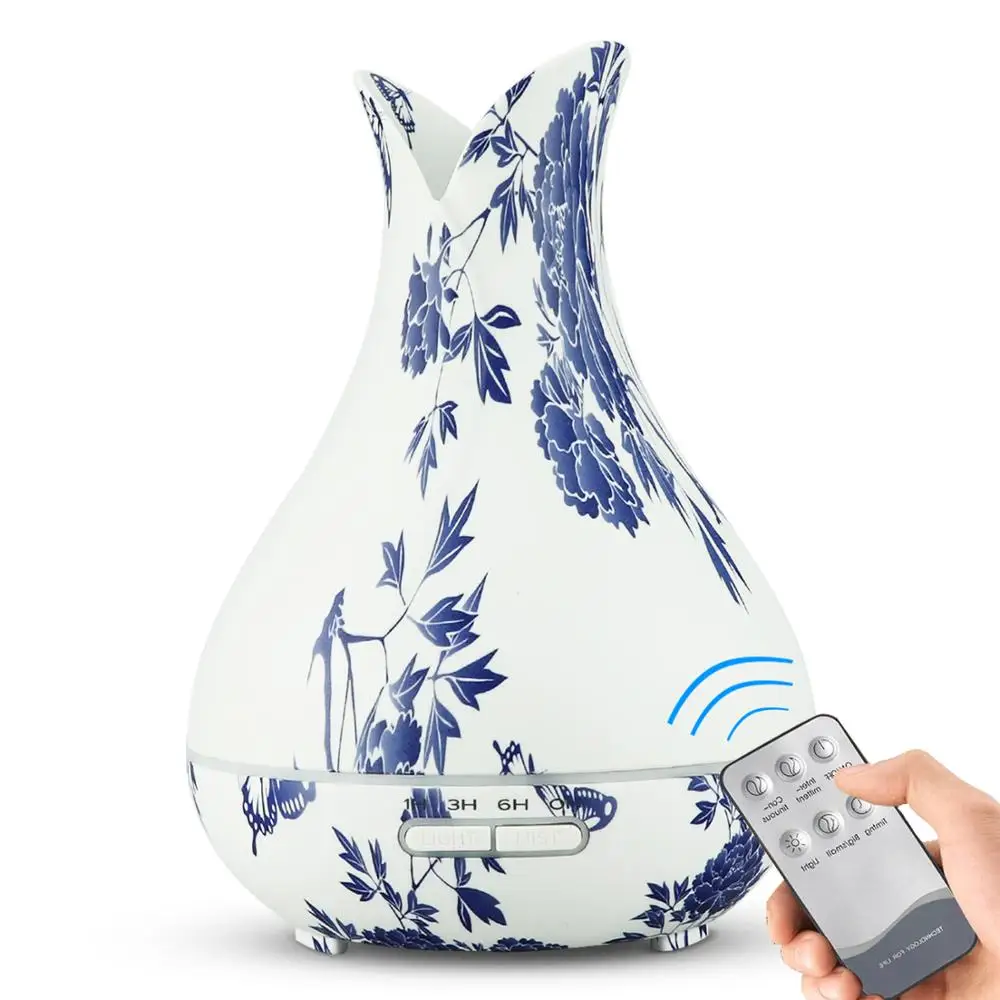 Китайский керамический увлажнитель воздуха Mini 400 мл с аромадиффузором под