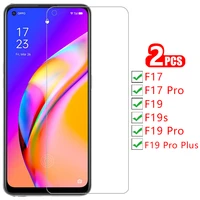 screen protector tempered glass for oppo f17 f19 pro plus 5g f19s case cover coque on oppof17 oppof19 f 17 19 19f f17pro f19pro