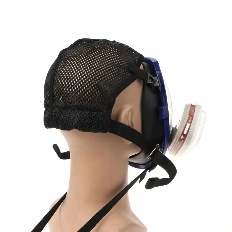 

Facepiece Respirator Kit Full Face Gas Mask For Painting Spray Pesticide Chemical Fire Protection