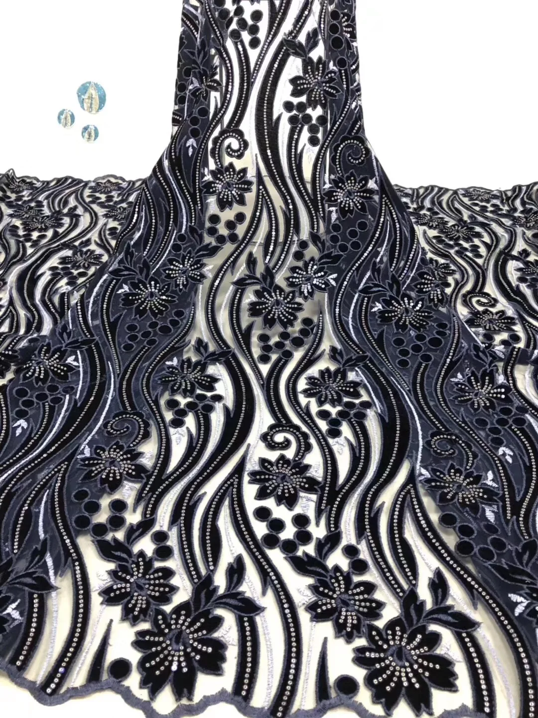 

Африканская Кружевная Сетка с прозрачными вставками, Высококачественная 2021 Кружевная Сетка для свадебных торжеств