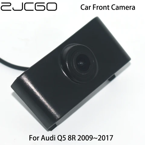 ZJCGO CCD Автомобильная камера переднего вида с логотипом парковки ночного видения для Audi Q5 8R 2009 2010 2011 2012 2013 2014 2015 2016 2017