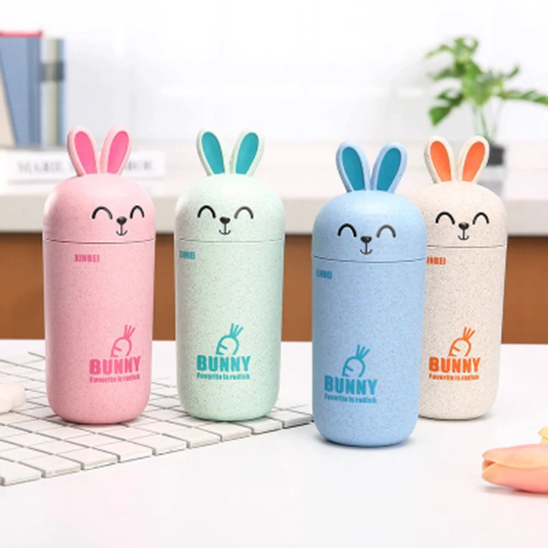 500 мл бутылка для воды простой пшеницы бутылки в соломе с крышкой рисунками