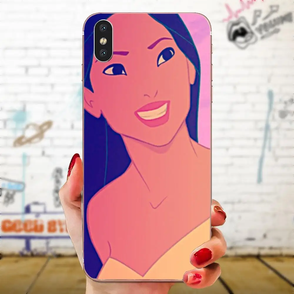 Покахонтас дизайн для Galaxy J1 J2 J3 J330 J4 J5 J6 J7 J730 J8 2015 2016 2017 2018 mini Pro Чехол из мягкого ТПУ