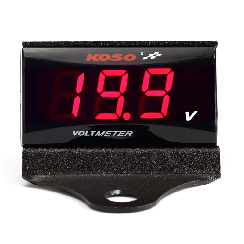 Цифровой автомобильный вольтметр KOSO для NVX NMAX TMAX XMAX 300 светодиодный 6 в 12